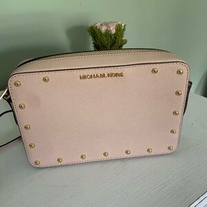 NWT Michael Kors Sandrine Stud Crossbody Bag